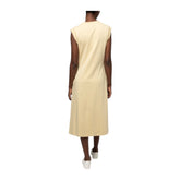 Polo Women’s Mila Short Sleeve Casual Dress – Stone | Midi Dress